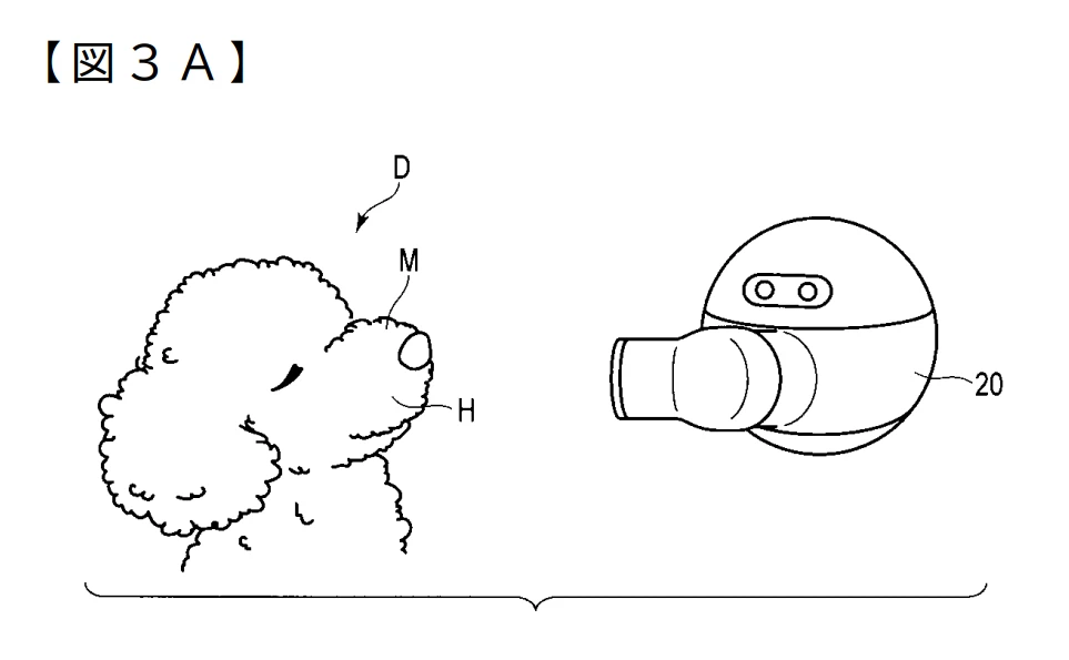 Air-Flow Device for Dog Grooming | Patent Drawing