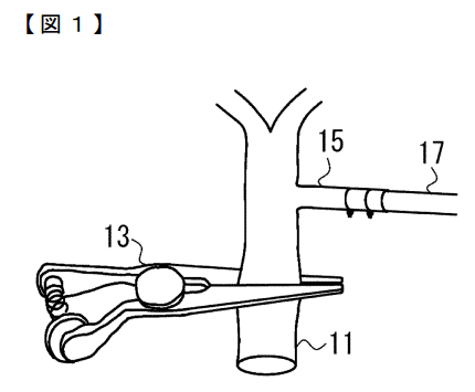 Surgical Method for Non-Human Animals Using a Clamp Device Patent Drawing