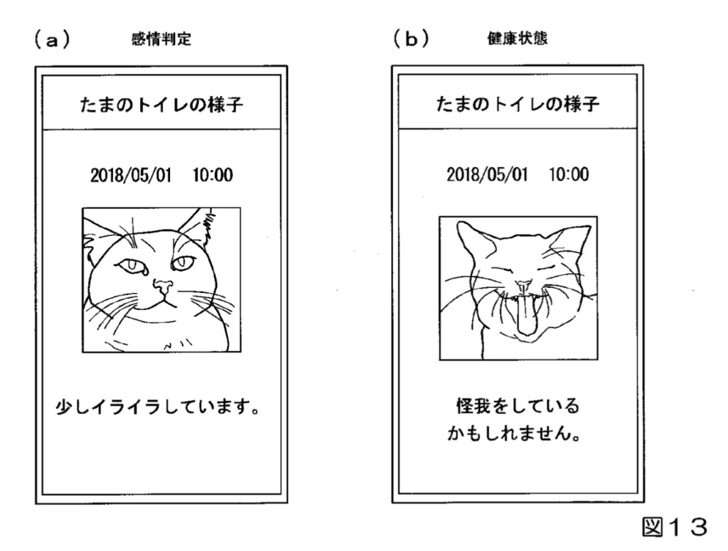 Cat Toilet Monitoring System | Patent Drawing