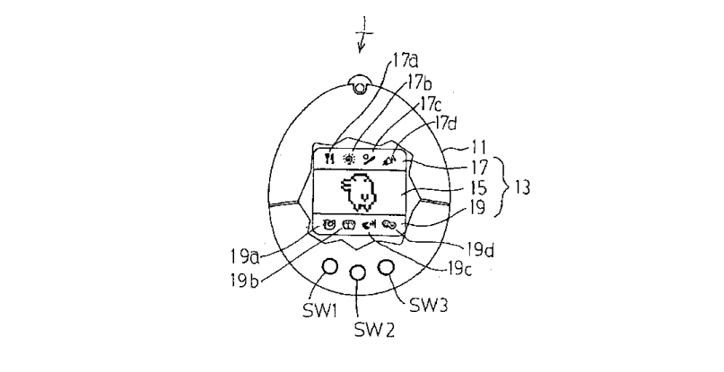 Kuchipatchi, First Generation Tamagotchi (1996)
